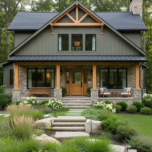 Rustic Harmony with a Contemporary Twist