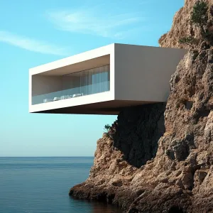 Suspended Serenity Suite Over Sea