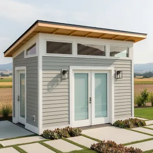 Pocket-Sized Poolside Pavilion