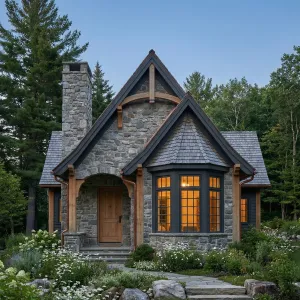 Fairy-Tale Gables In Stone