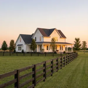 Golden Pasture Homestead With Wide Porch