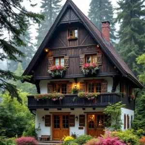 Charming German Cottage Surrounded by Nature