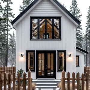 Timber Fringe: A Nordic Cottage Tale