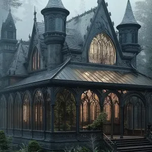The Enchanting Spires of the Gothic Abode