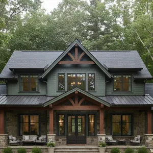 Rustic Sanctuary Amidst Greenery