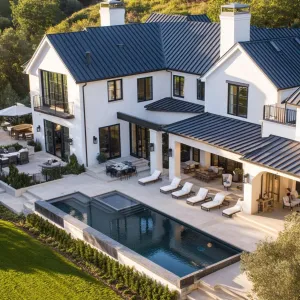 Chic Hillside Mansion with Modern Vibes