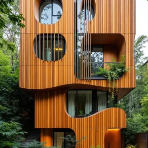 Curvaceous Timber Delight