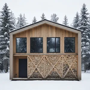 Frostline Loglace Facade Cabin