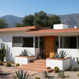 Retro Charm Among the Cacti