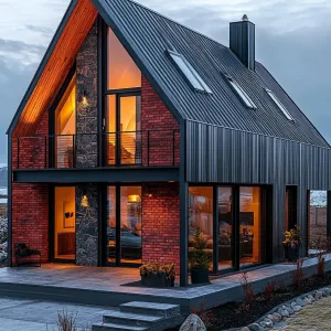 Midnight Lantern: Brick Eleganza