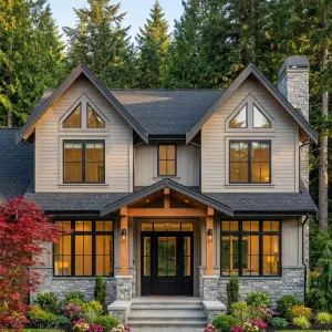 Forest Edge Haven With Framed Views