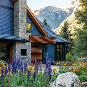 Peaks and Paintbrushes: A Modern Mountain Delight