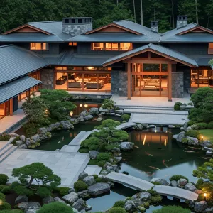 Dwelling of Dreams with Koi Delight