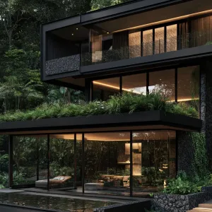 Treehouse of Earthy Elegance