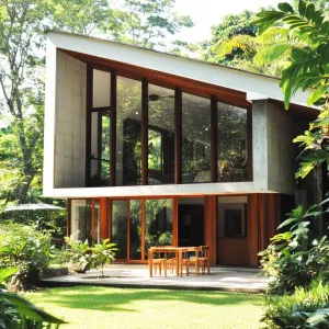 Jungle Jewel with Architectural Edge
