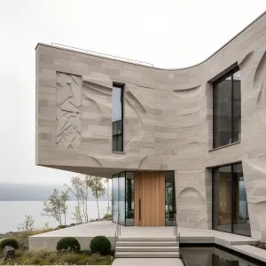 Modern Marvel: Stone Meets Artistry