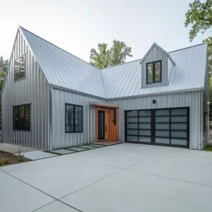 Architectural Symphony in Steel and Timber