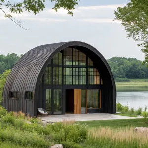 Rippling Roof on the Riverbank