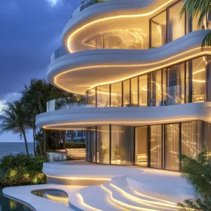 Curves of Luminescent Luxury