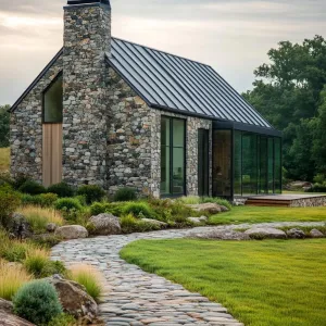 Stone Charm: A Modern-Day Barnyard Delight