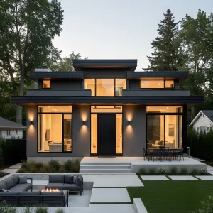 Twilight Terrace Stacked Pavilion