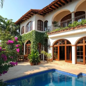 Tropical Twilight: The Ivy Oasis