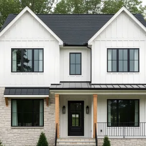 Black and White Serenity Manor