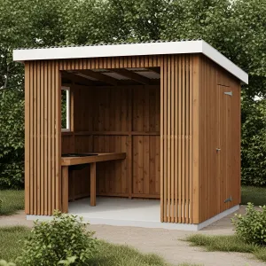 Barbecue Hideout: The Timber Tiki Hut