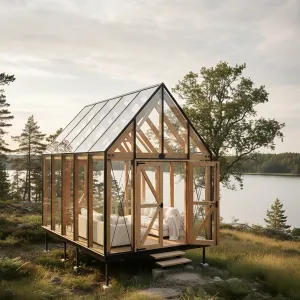 Glacierlight Ridge Glass Cottage