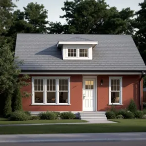 Steadfast Bungalow: A Brick Beauty