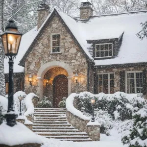 A Fairy Tale Winter Retreat