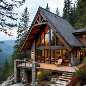 Craggy Chalet: The Timber Tease