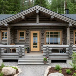 Charming Log Hideaway in the Finnish Pines