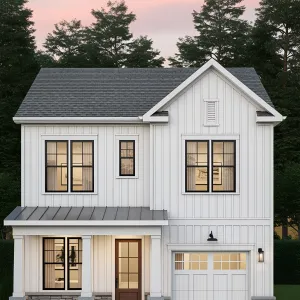 Chic White Haven with Modern Touches
