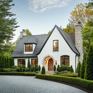 Quirky Cottage With Stone Chimney Charm