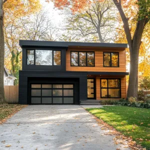 Autumn Canvas: Flat Roof Artistry