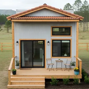 Quaint Cottage with a Rustic Porch