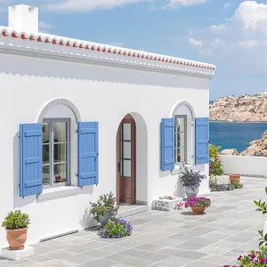 Seaside Serenity with a Splash of Color