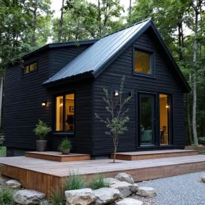 Chic Forest Chalet Surprise