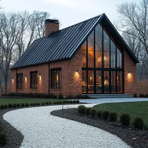 Rustic Charm with a Glassy Heart