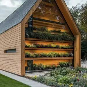Vertical Garden Getaway: Nature’s Loft