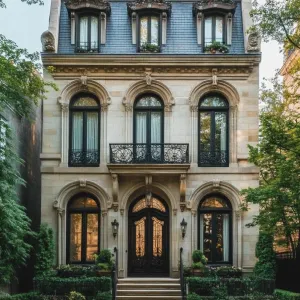 Stately Elegance and Modern French Pizzazz