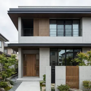 Quiet Grove Concrete Dwelling