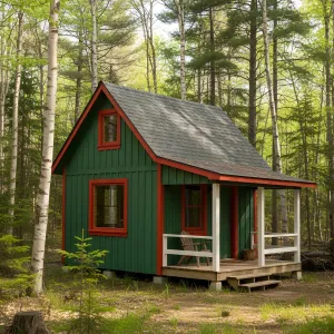 Charming Woodland Haven