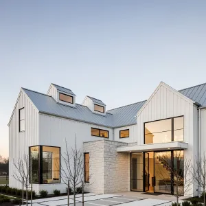 A Snowy Nest: The Modern Barn Haven