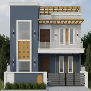 Urban Chic G+1 Facade