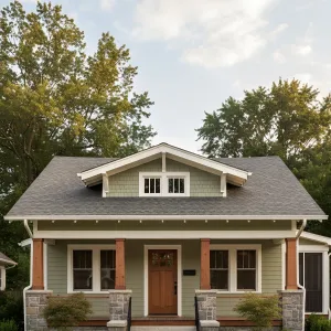 Moss Green Porchcraft Cottage