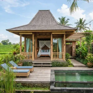 Ricefield Pavilion Poolfront Escape