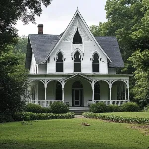 Gothic Gables and Garden Whispers