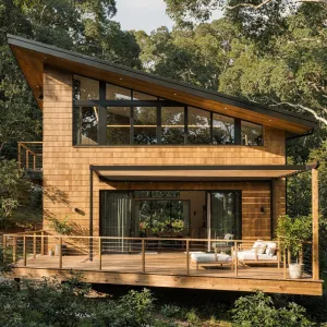 Forestview Cedar Deckhouse Retreat